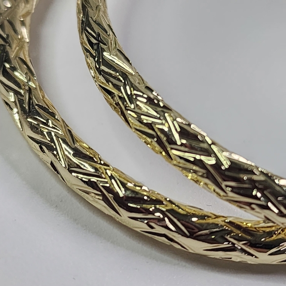 Gold Filled Hoop Earrings - Picture 6 of 10